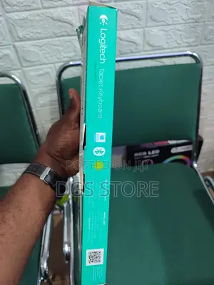 Logitech Tablet Bluetooth Keyboard With a Case Stand