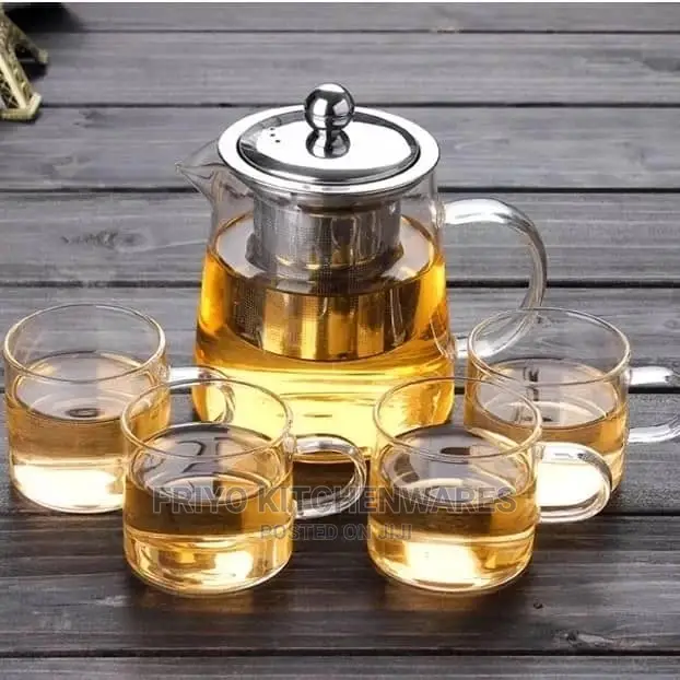 Tea Set With 4 Cups