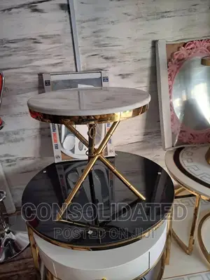 Unique Marble Side Stool