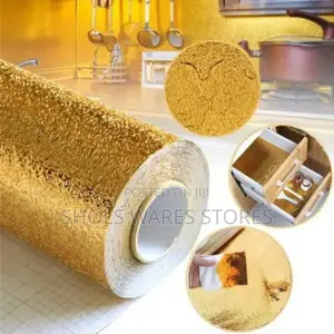 5m Kitchen Aluminium Wall Paper