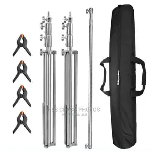 Silver Mobile Backdrop Stand KIT