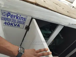 (40kva) Brand New Perkins Diesel Soundproof Generator 2year