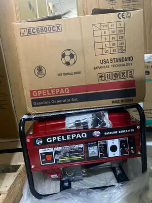 Elepaq (Manual Start) Ec6800cx / 3.5kva Generator