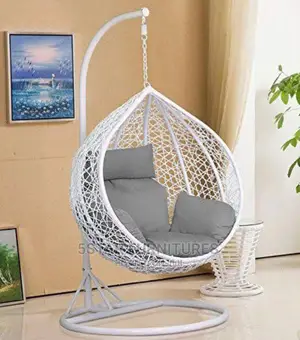 Quality Indoor/Outdoor Rattan Made Hanging Swing Chair.