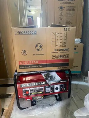Elepaq Red Tank (Pertol) Ec6800cx-3.5kva Generator