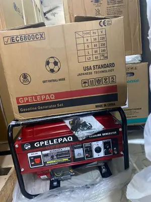[Pertol] Elepaq 15liters Generator Ec6800cx 3.5kva
