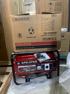 Elepaq (Red Tank) Generator Manual Ec6800cx