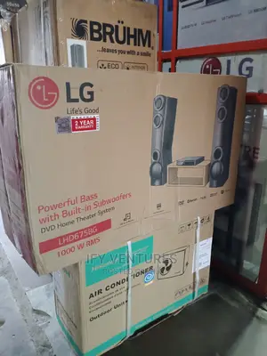 LG DVD Home Theater, 1000watts With Bluetooth.