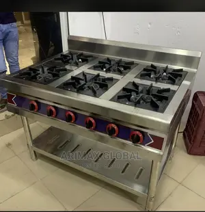 6 Burners Cooker