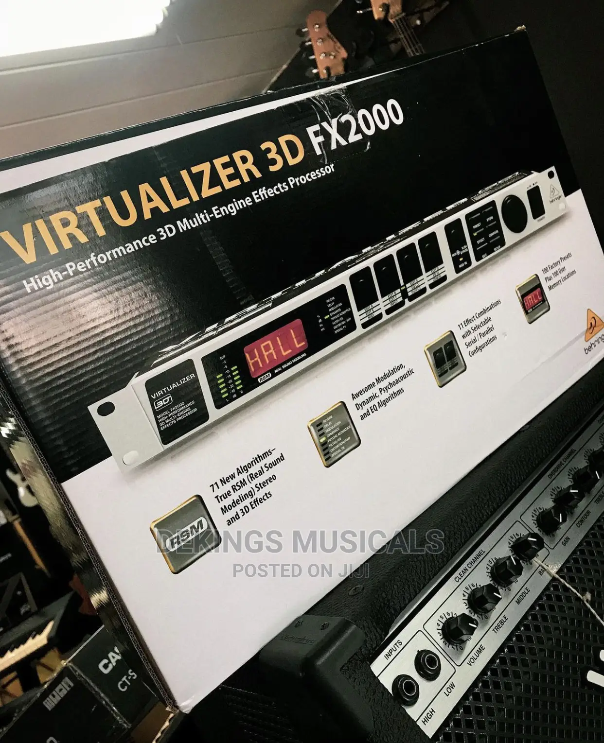 Behringer Virtualizer 3D FX2000 Rackmount Effects Processor