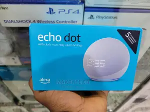 Amazon Echo Dot (5th Gen) Smart Speaker With Alexa Clock