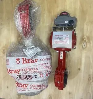 Bray Controls Butterfly Valve With Actuator Limit Switch