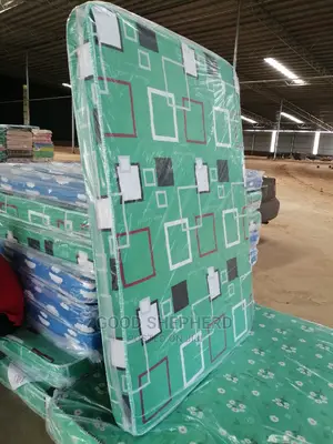 Buy 4.5ft by 6ft by 6" Semi-Orthopedic Bed With Free Pillow