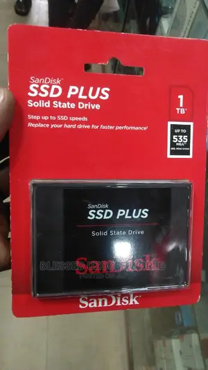 1TB Sandisk SSD Plus Memory Storage