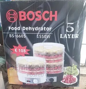 Bosch Food Dehydrator. 5 Layers
