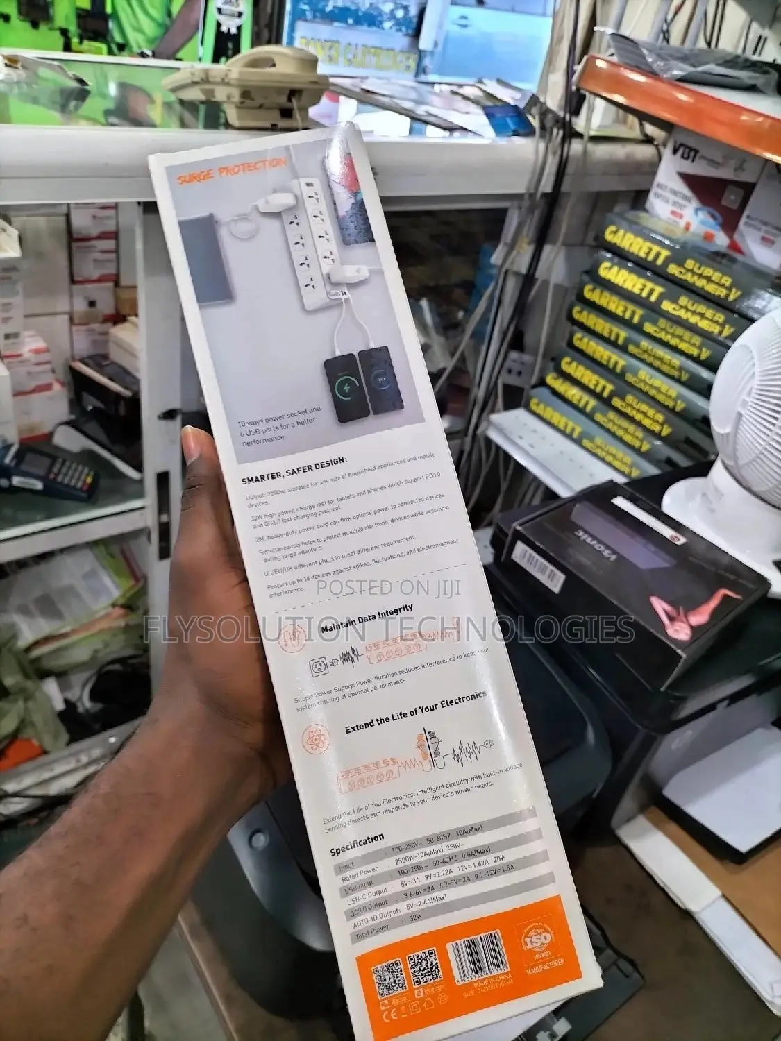 LDNIO 10 Power Smart Socket Extension| USB | Type - C