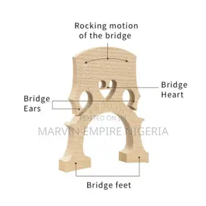 Adjustable Maple Cello Bridge Replacement_ 1/2 1/4 1/8 Size