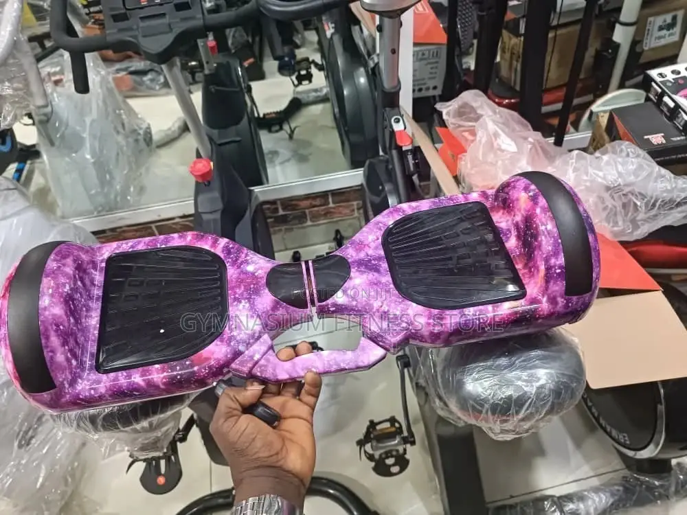 Hoverboard Purple And White