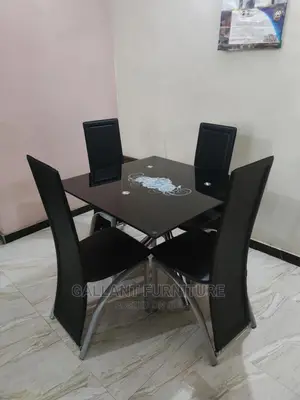Quality Glass Dining Table by 4