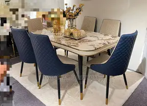 New Marble Top Designer Dinning Table With Chairs