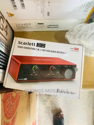 Focusrite Scarlett 2i2 3rd Gen USB Audio Interface Soundcard