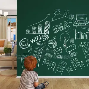 Wall Sticking Chalkboard 60cm by 200cm