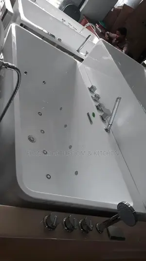 Acrylic Single Jacuzzi Bath Tub