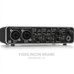 Behringer U-Phoria UMC204HD – USB 2.0 Audio Interface