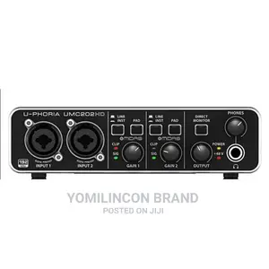 Behringer U-Phoria Umc202hd Usb 2.0 Audio Interface