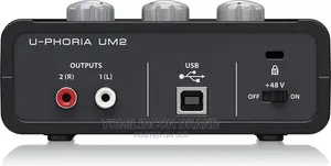 Behringer U-Phoria UM2 2×2 USB Audio Interface