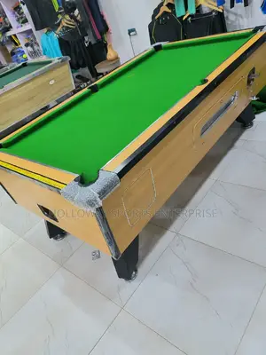 7ft Marble Snooker Board With Coin Mechanism