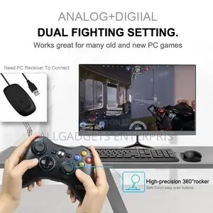 Wireless Gamepad Controller Xbox 360