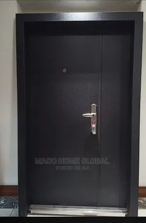 4ft by 7ft Italian Black Door