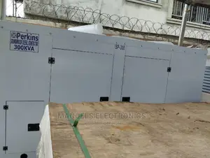 Brand New Perkins (300kva) Diesel Soundproof Generator 100%