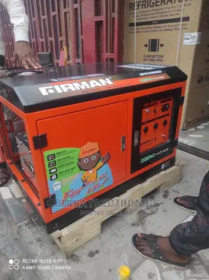 Brand New Sumec Firman 10kva Soundproof Zero Noise Generator