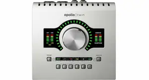 Universal Audio Apollo Twin USB Heritage Edition.