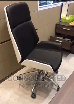 Unique Wooden Back Executive Office Chair