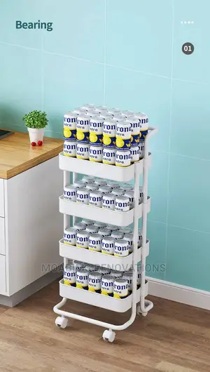 Four Tiers Trolley Rack