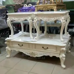 Royal Center Table With Two Side Stools