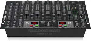 Behringer Pro Mixer VMX1000USB 5-Channel DJ Mixer.