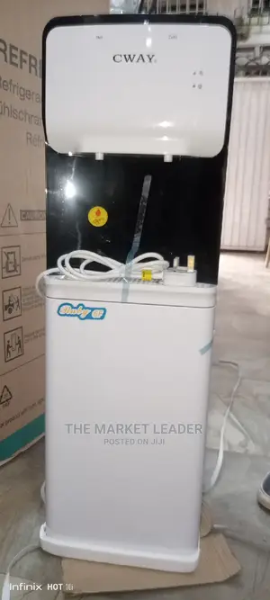 Cway Water Dispenser With Small Freezer Fridge Ruby 6f, 3tap