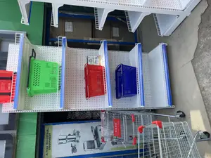 Single Supermarket Shelves