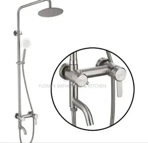 Aluminium Long Neck Standing Shower