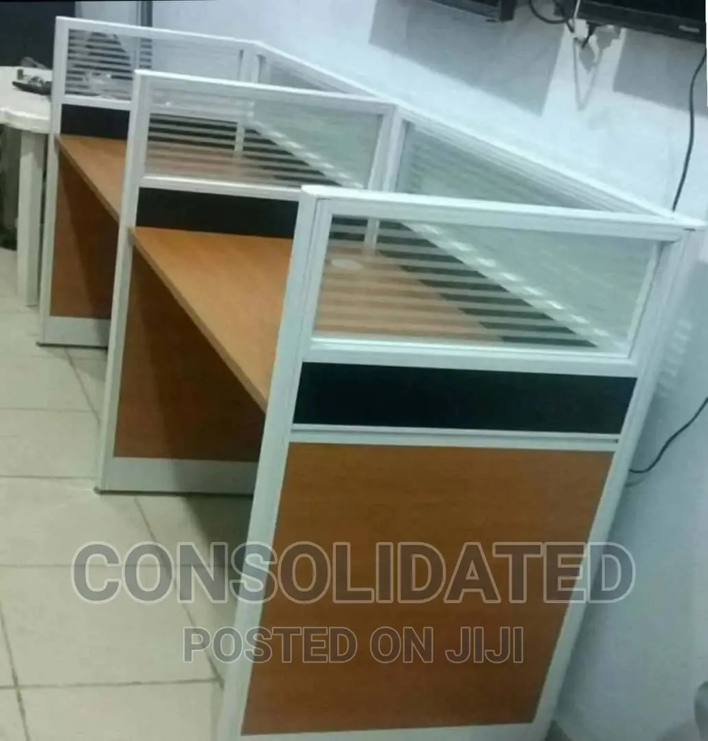 New Design Straight Workstation Table for 2