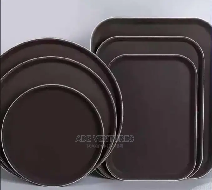 Round and Square Bar Tray