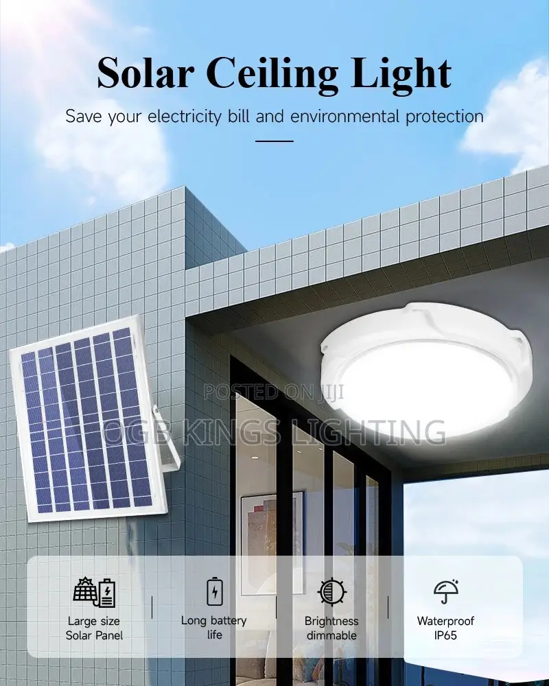 Solar Ceiling Light