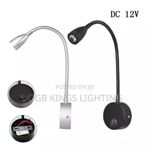 LED Bedside Book Light Flexible Hose 3w