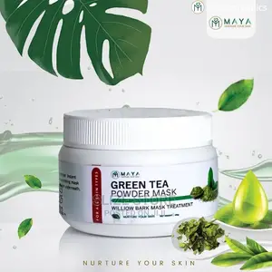 Green Tea and Willow Bark Powder Mask