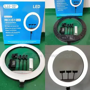 22inch Selfie White Ringlight With Strong Stand