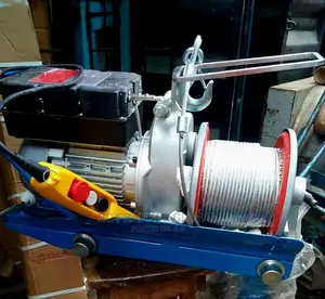 1 Ton 1000kg Hoist by 40 Meters Length Wire